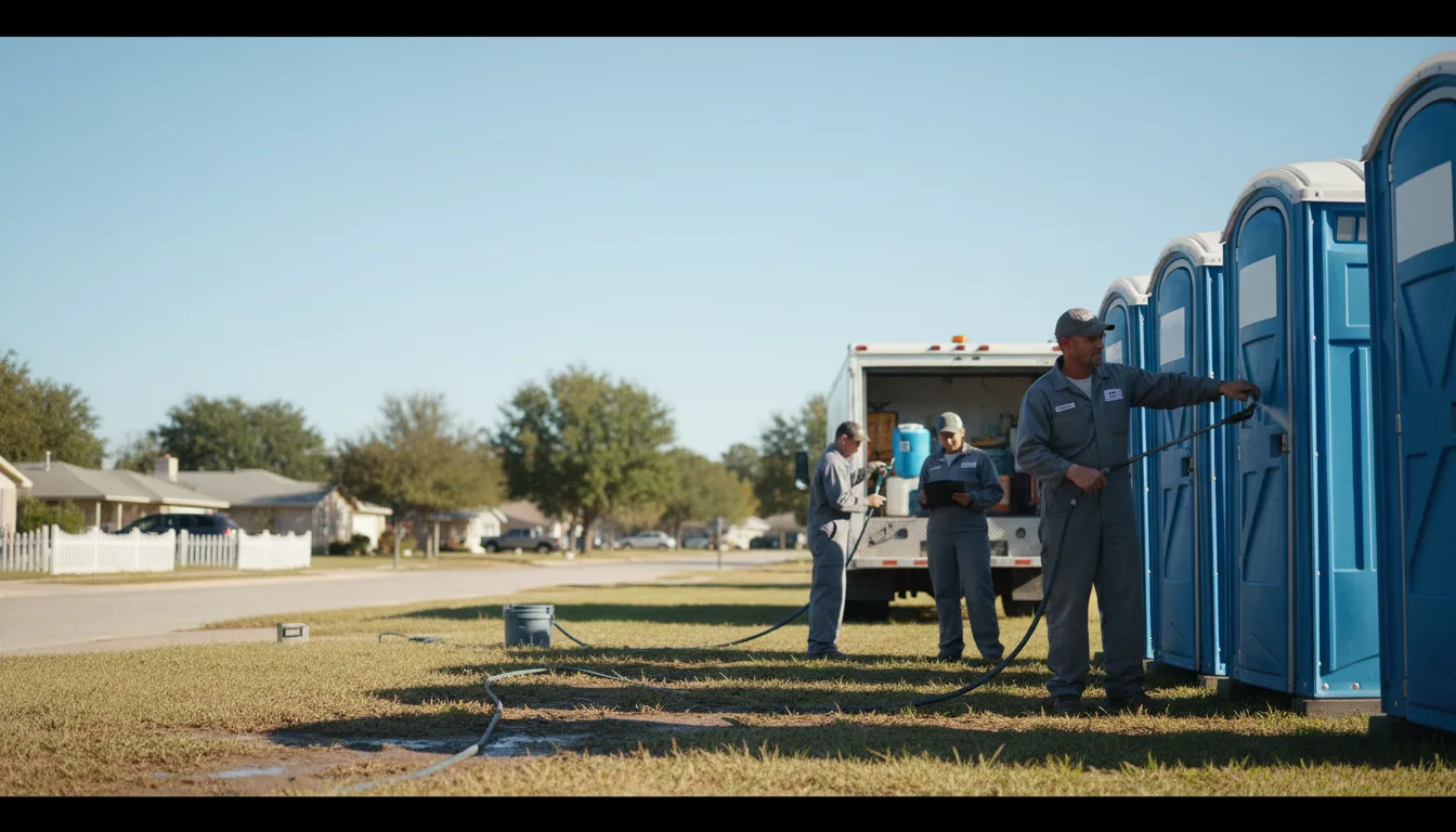 Long-Term Portable Toilet Rental in Kathleen, GA near me